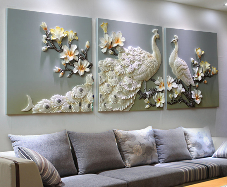 成都亞克力墻體畫雕刻制作